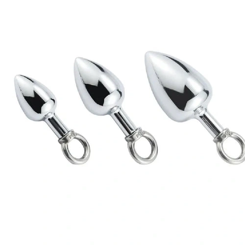Anal Cock Steel 4663 Hook Ring with DiscreetChoice Set Stainless 0815